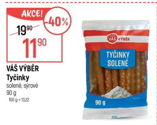 VÁŠ VÝBĚR Tyčinky