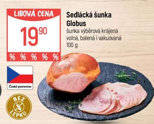 Sedlácká šunka Globus