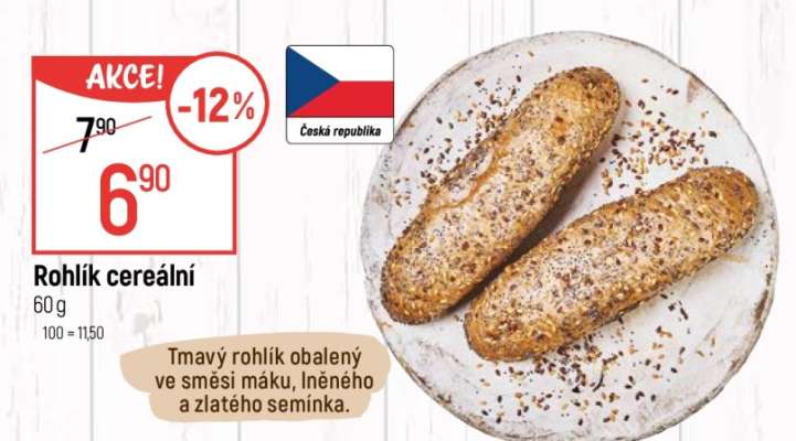 Rohlík cereální