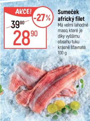 Sumeček africký filet