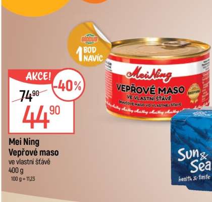 Mei Ning Vepřové maso ve vlastní šťávě