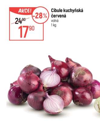 Cibule kuchyňská červená