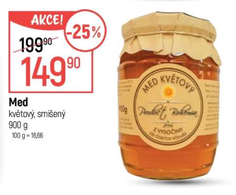 Med květový, smíšený