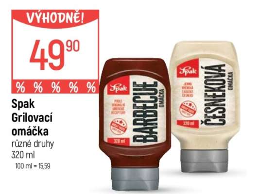 Spak grilovací omáčka