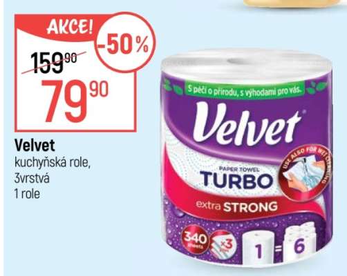 Velvet kuchyňská role