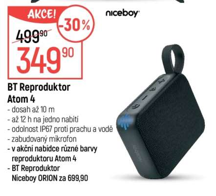BT Reproduktor Atom 4