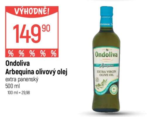 Ondoliva Arbequina olivový olej