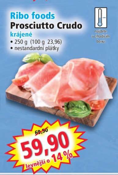 Ribo foods Prosciutto Crudo