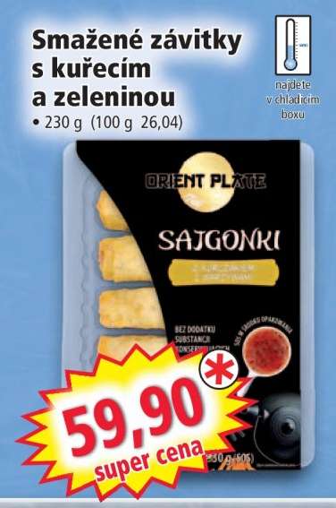 Smažené závitky s kuřecím a zeleninou
