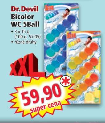 Dr. Devil, Bicolor, WC 5Ball