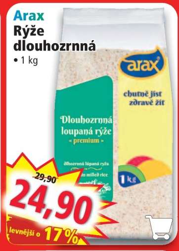Arax Rýže dlouhozrnná