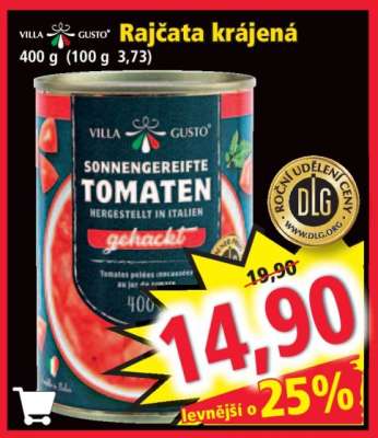 Rajčata krájená