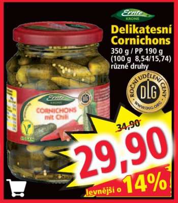 Delikatesní Cornichons
