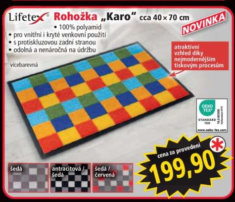 Rohožka „Karo“
