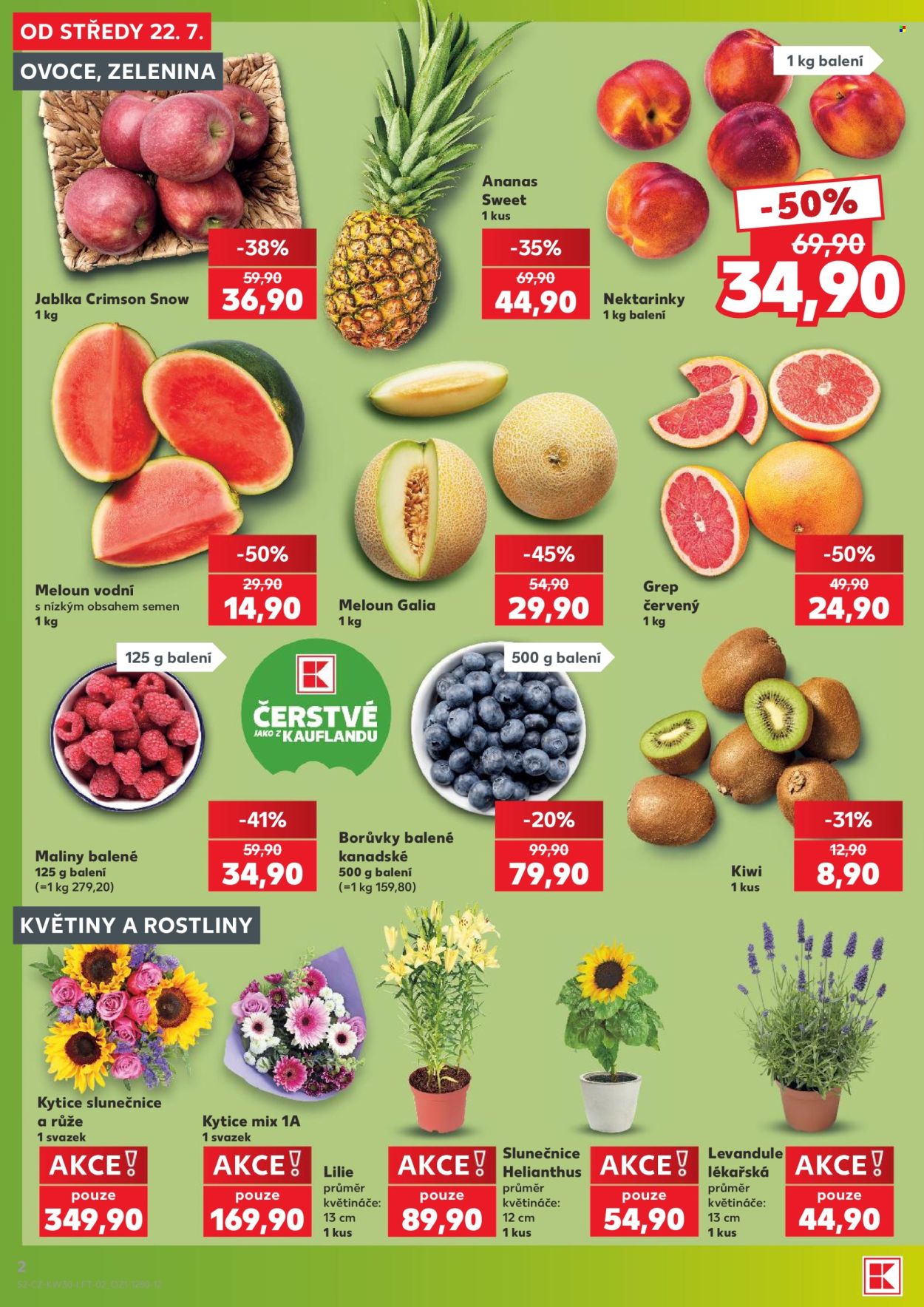 Leták Kaufland - 22. 7. 2026 - 28. 7. 2026. Strana 2