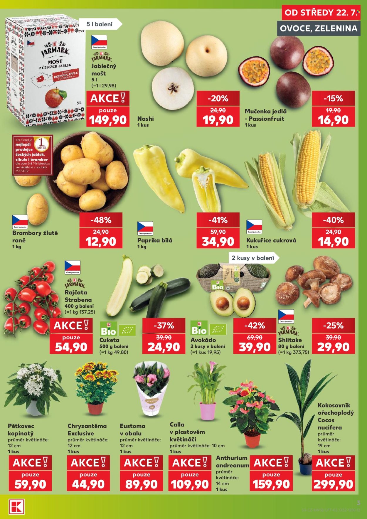 Leták Kaufland - 22. 7. 2026 - 28. 7. 2026. Strana 3