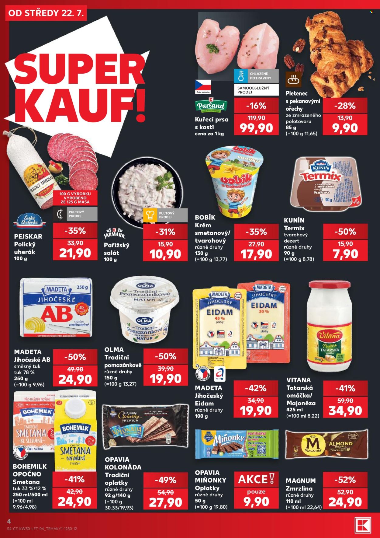 Leták Kaufland - 22. 7. 2026 - 28. 7. 2026. Strana 4