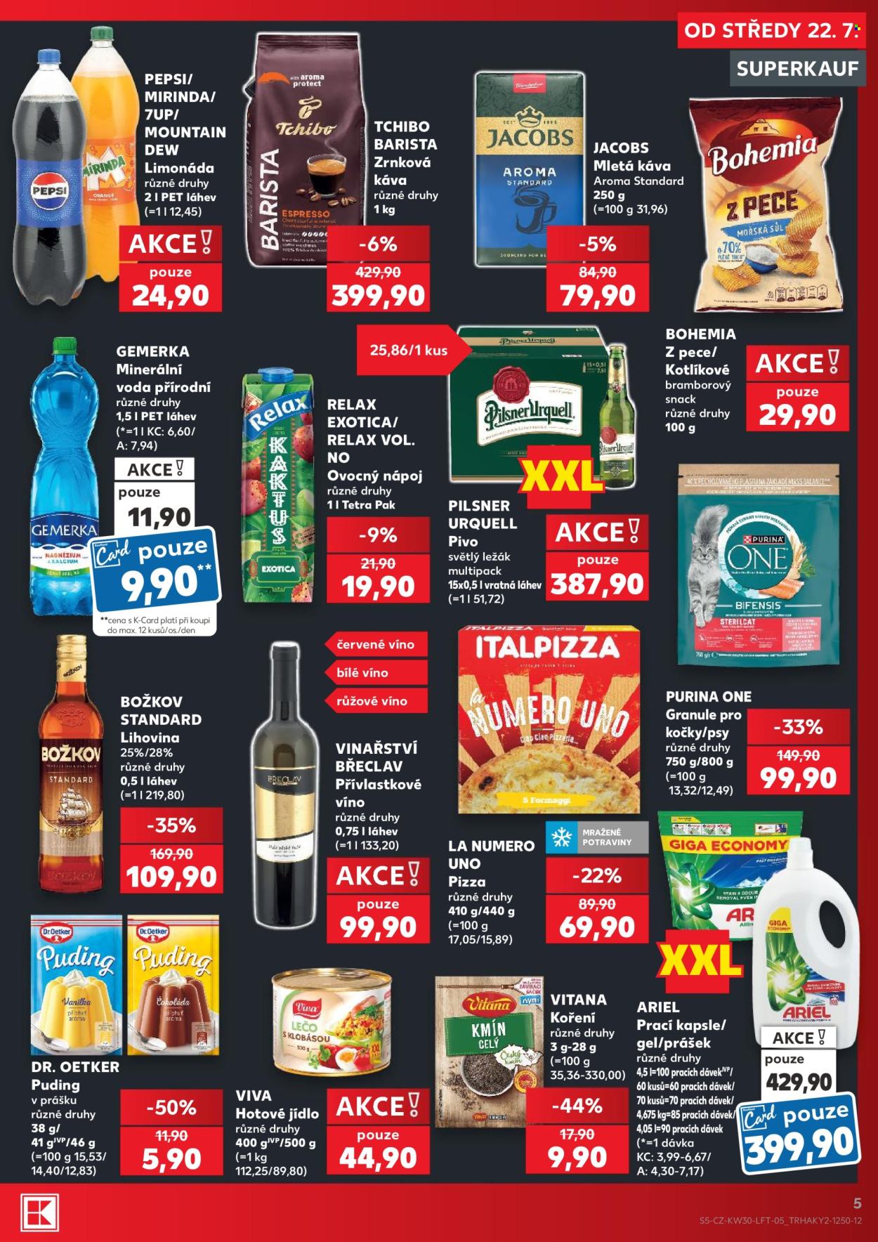 Leták Kaufland - 22. 7. 2026 - 28. 7. 2026. Strana 5
