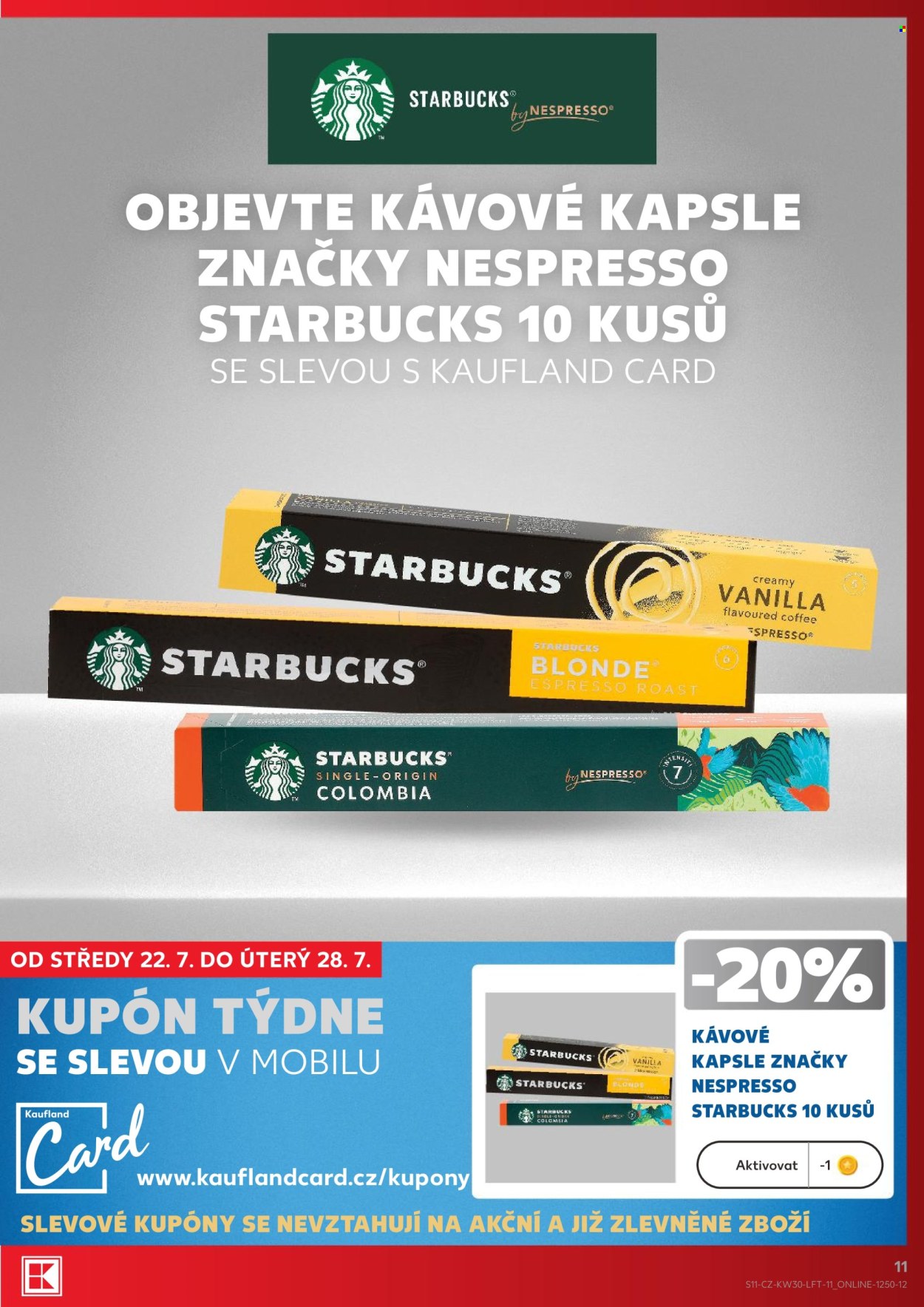 Leták Kaufland - 22. 7. 2026 - 28. 7. 2026. Strana 11