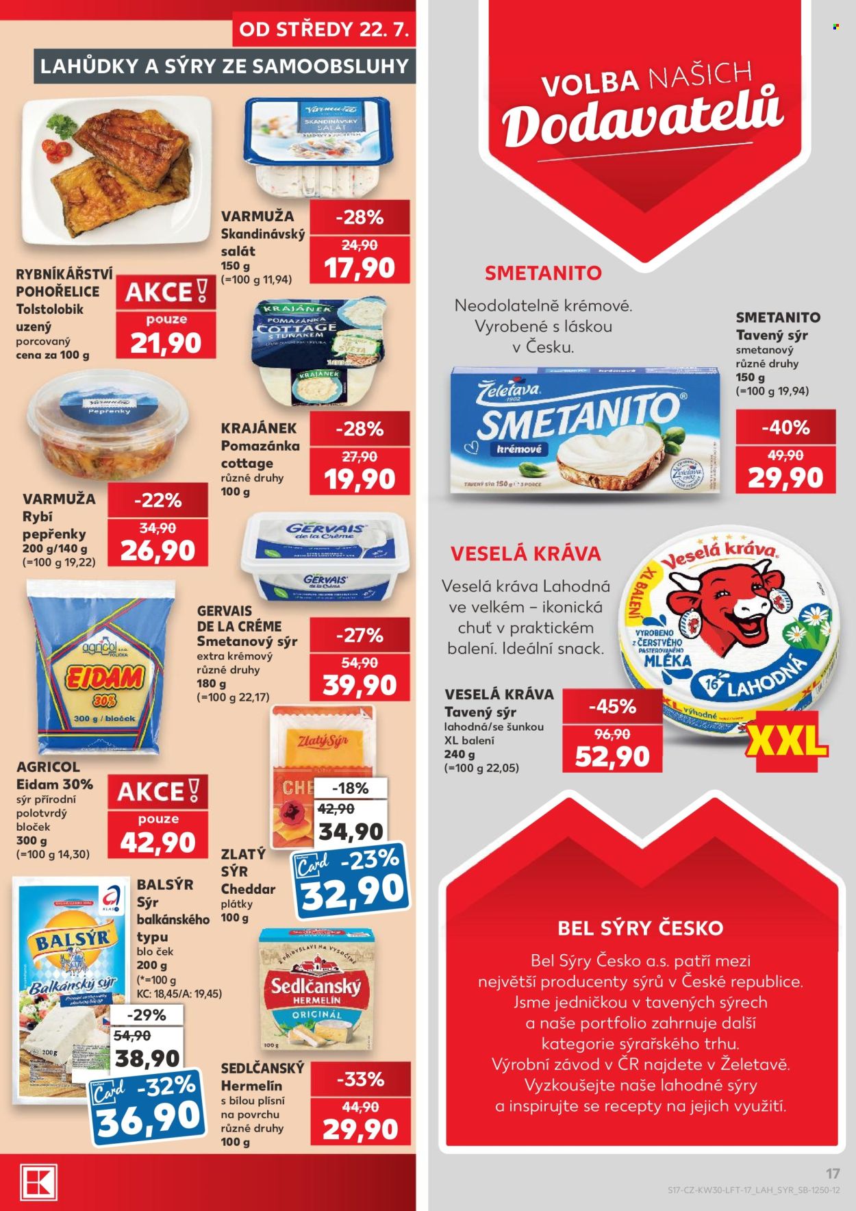 Leták Kaufland - 22. 7. 2026 - 28. 7. 2026. Strana 17