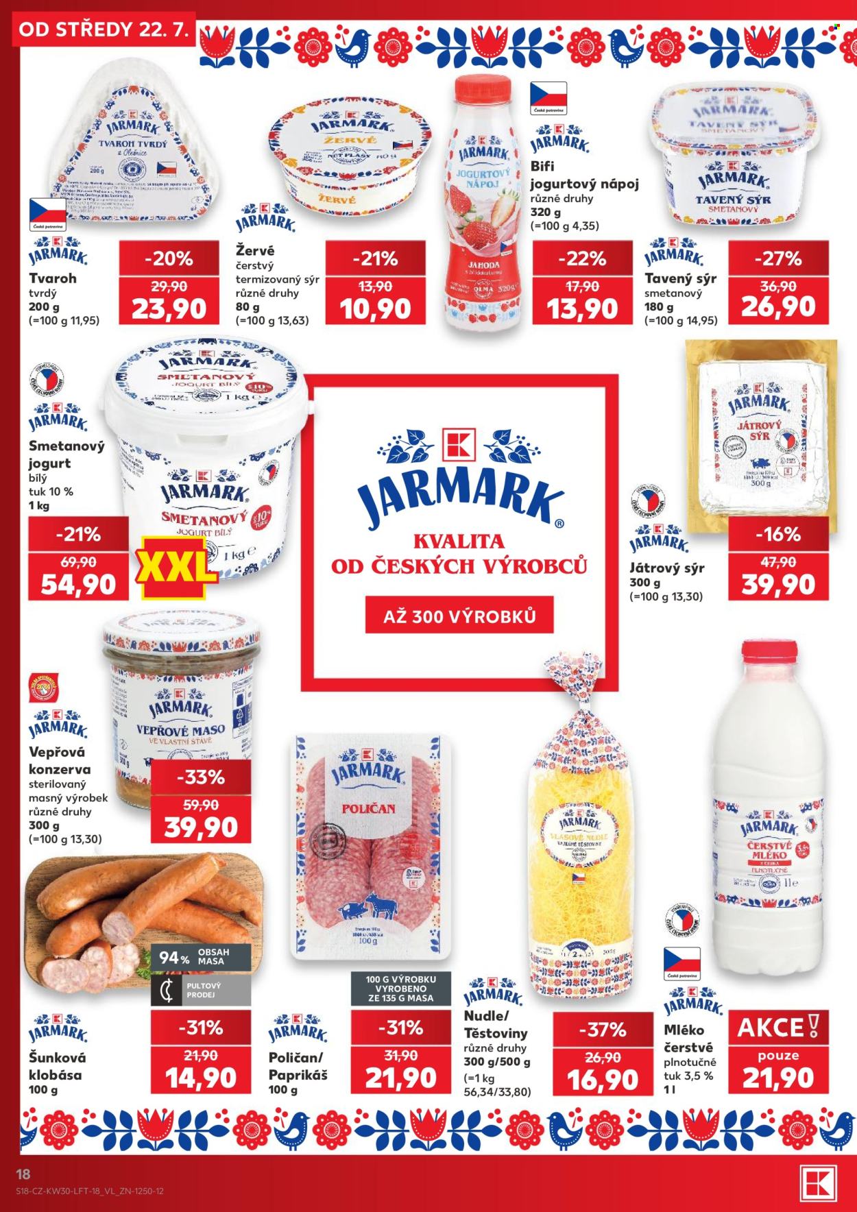 Leták Kaufland - 22. 7. 2026 - 28. 7. 2026. Strana 18