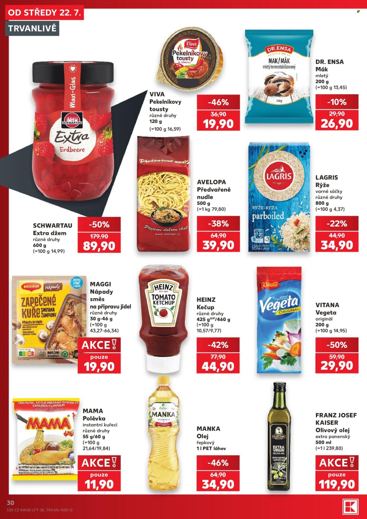 Leták Kaufland - 22. 7. 2026 - 28. 7. 2026. Strana 30