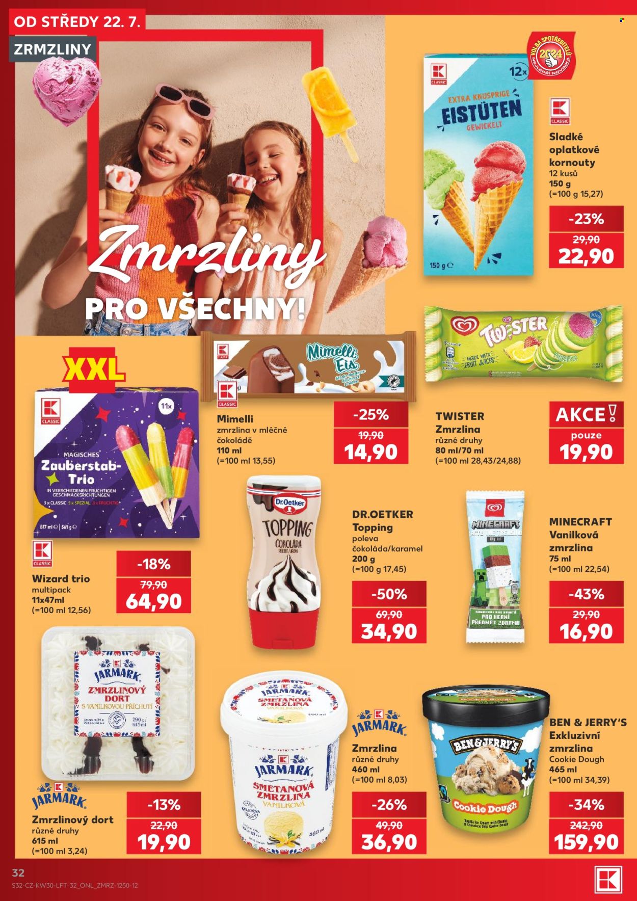 Leták Kaufland - 22. 7. 2026 - 28. 7. 2026. Strana 32