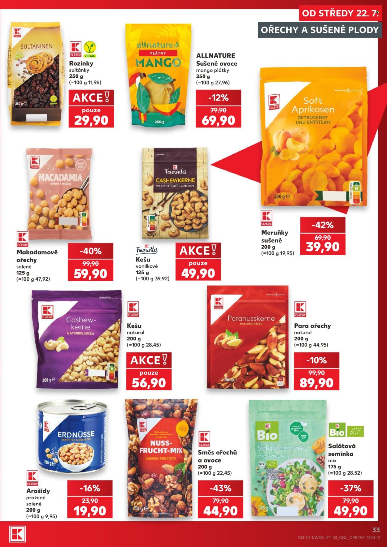 Leták Kaufland - 22. 7. 2026 - 28. 7. 2026. Strana 33