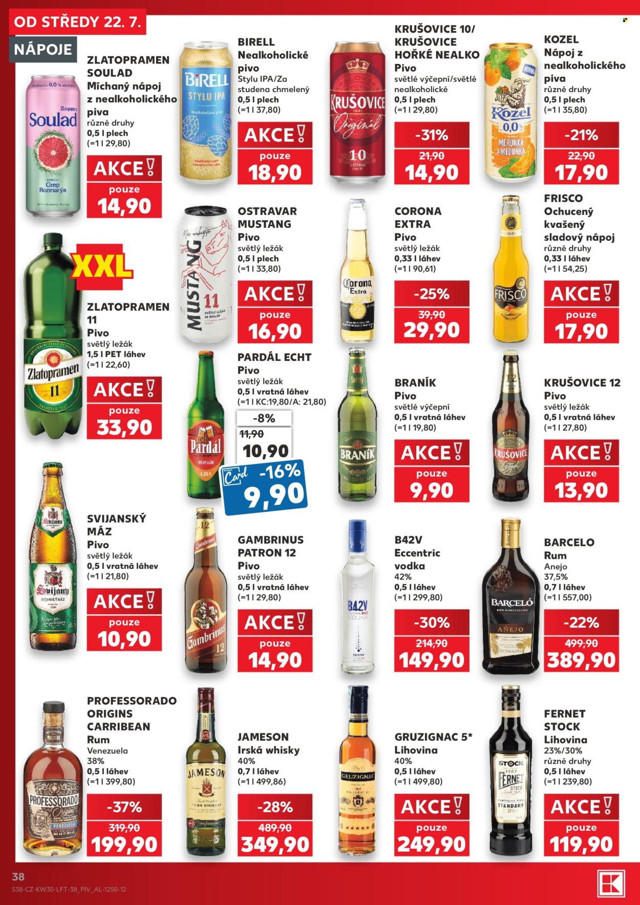 Leták Kaufland - 22. 7. 2026 - 28. 7. 2026. Strana 38