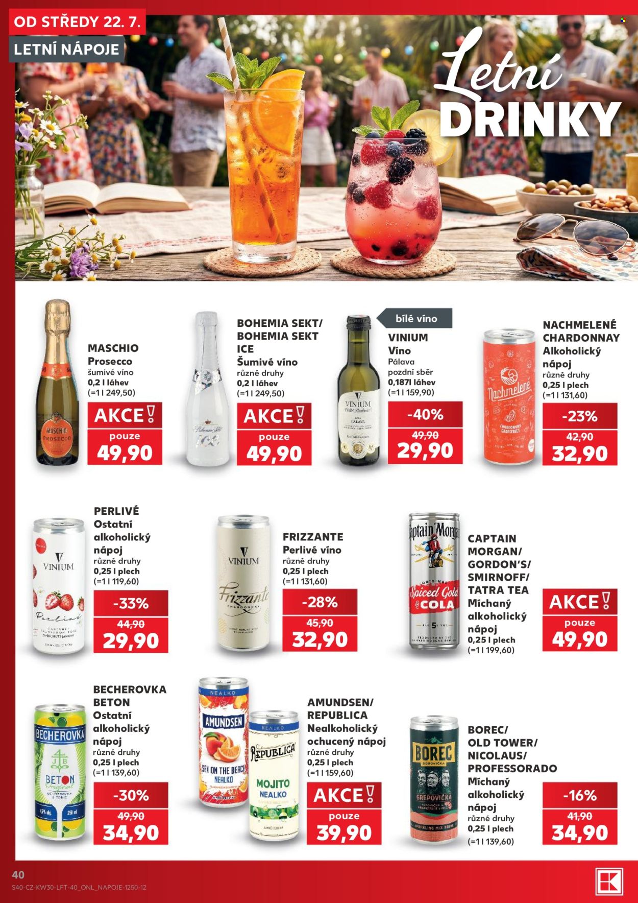 Leták Kaufland - 22. 7. 2026 - 28. 7. 2026. Strana 40