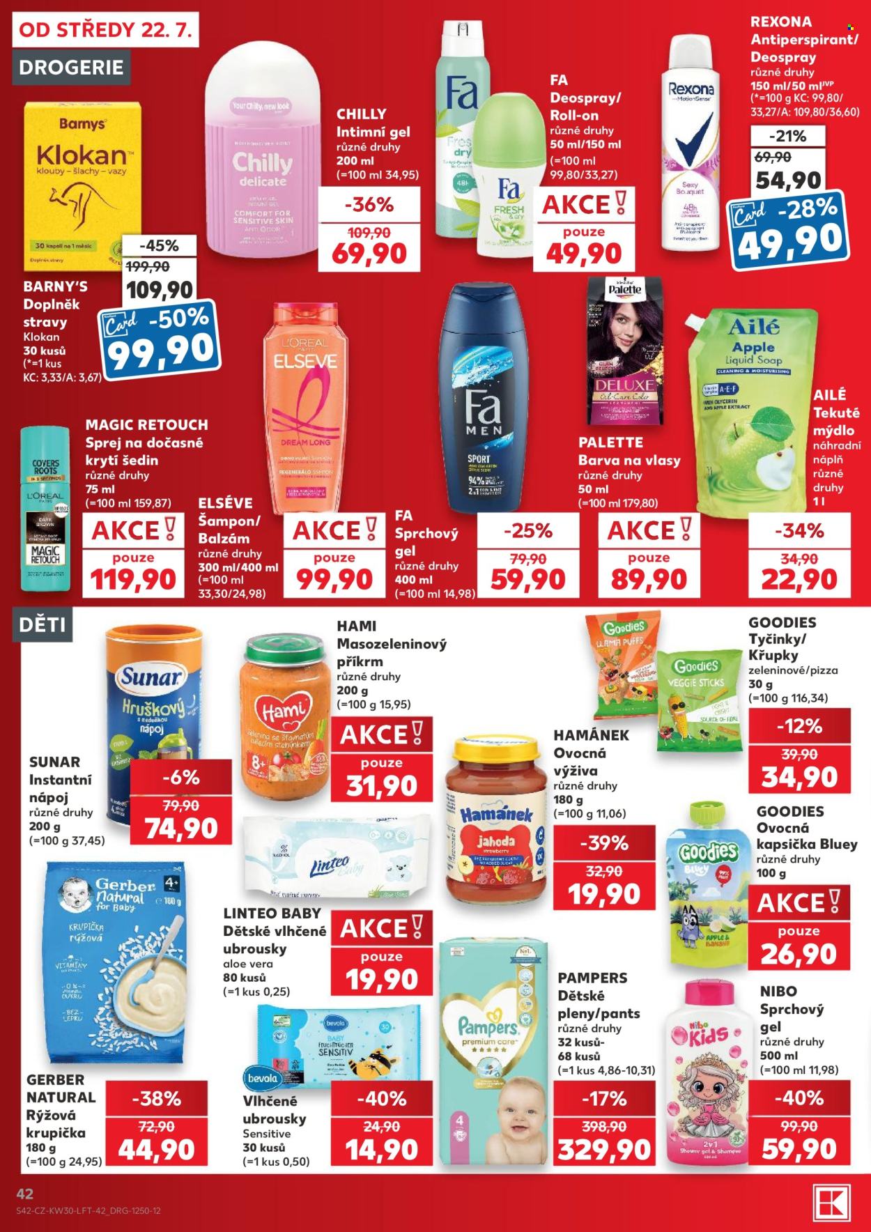 Leták Kaufland - 22. 7. 2026 - 28. 7. 2026. Strana 42