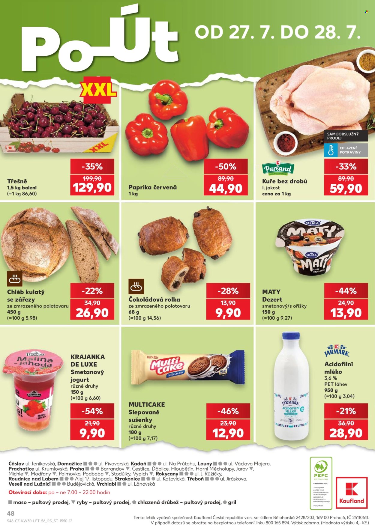 Leták Kaufland - 22. 7. 2026 - 28. 7. 2026. Strana 48