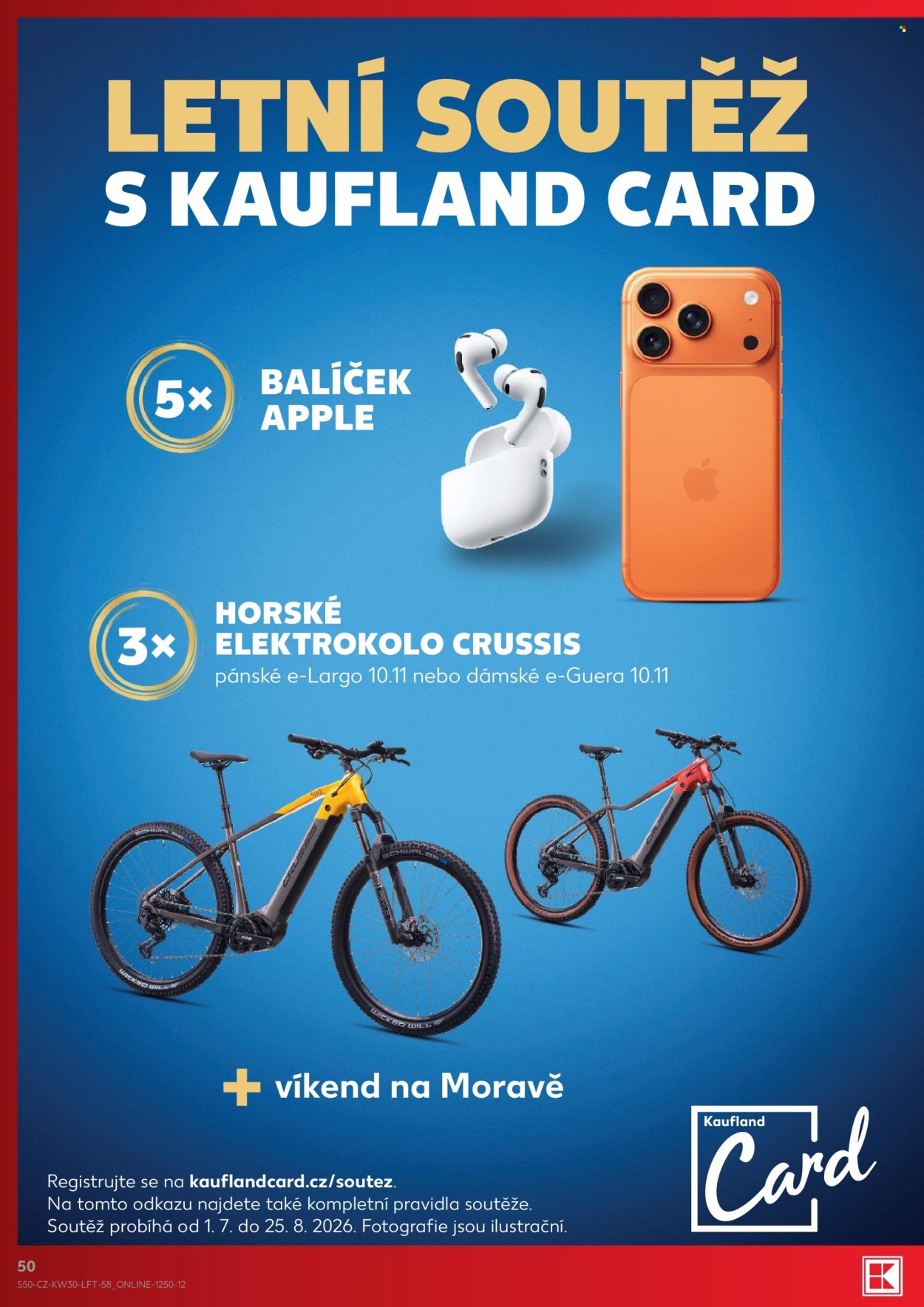 Leták Kaufland - 22. 7. 2026 - 28. 7. 2026. Strana 50