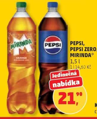 Pepsi, Pepsi Zero, Mirinda