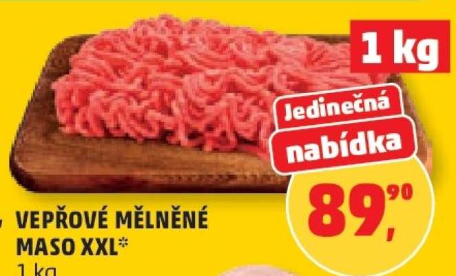 Vepřové mleté maso XXL