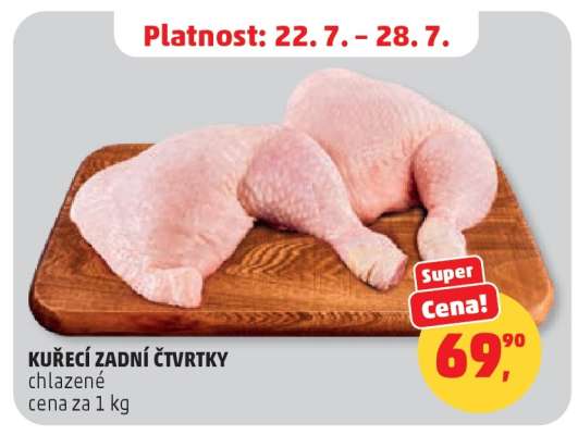 Kuřecí zadní čtvrtky