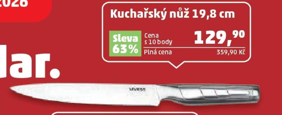 Kuchařský nůž 19,8 cm