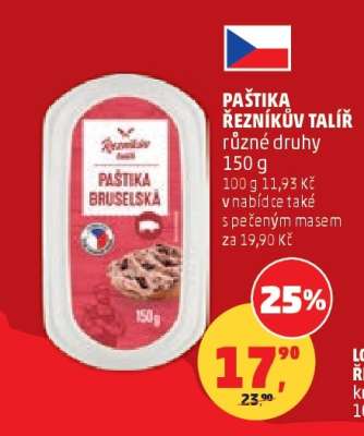 PAŠTIKA ŘEZNÍKŮV TALÍŘ