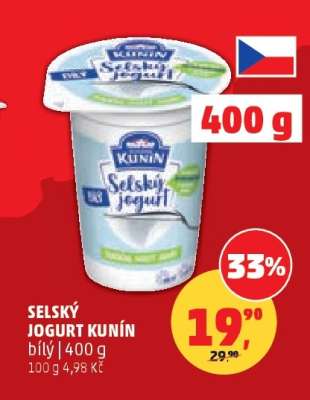 SELSKÝ JOGURT KUNÍN