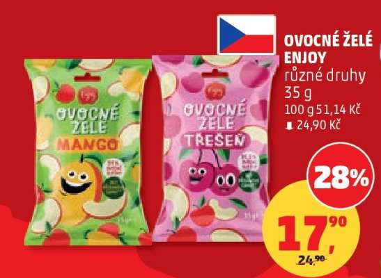 Ovocné želé Enjoy