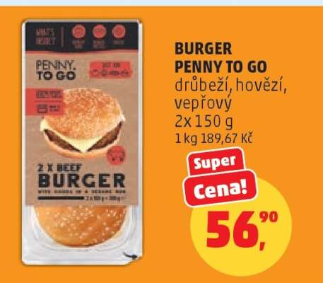 BURGER PENNY TO GO