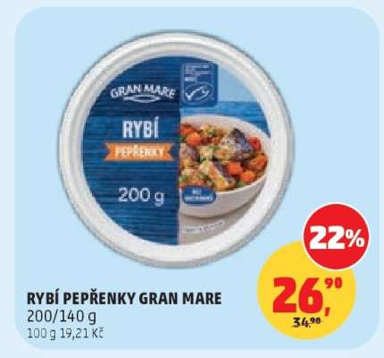 RYBÍ PEPŘENKY GRAN MARE