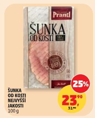 Šunka od kosti nejvyšší jakosti