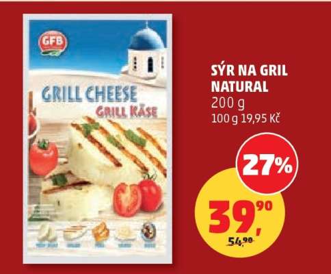 Sýr na gril natural