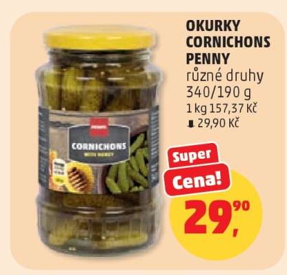 OKURKY CORNICHONS PENNY
