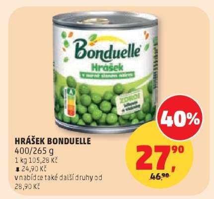 Hrášek Bonduelle