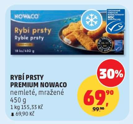 RYBÍ PRSTY PREMIUM NOWACO