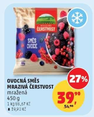 OVOCNÁ SMĚS MRAZIVÁ ČERSTVOST