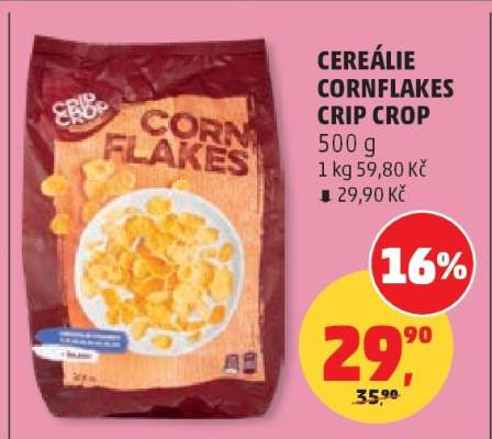 CEREÁLIE CORNFLAKES CRIP CROP