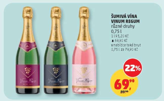 Šumivá vína Vinum Regum